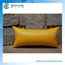 Quarry Stone Block Displacement Bag or Cushions